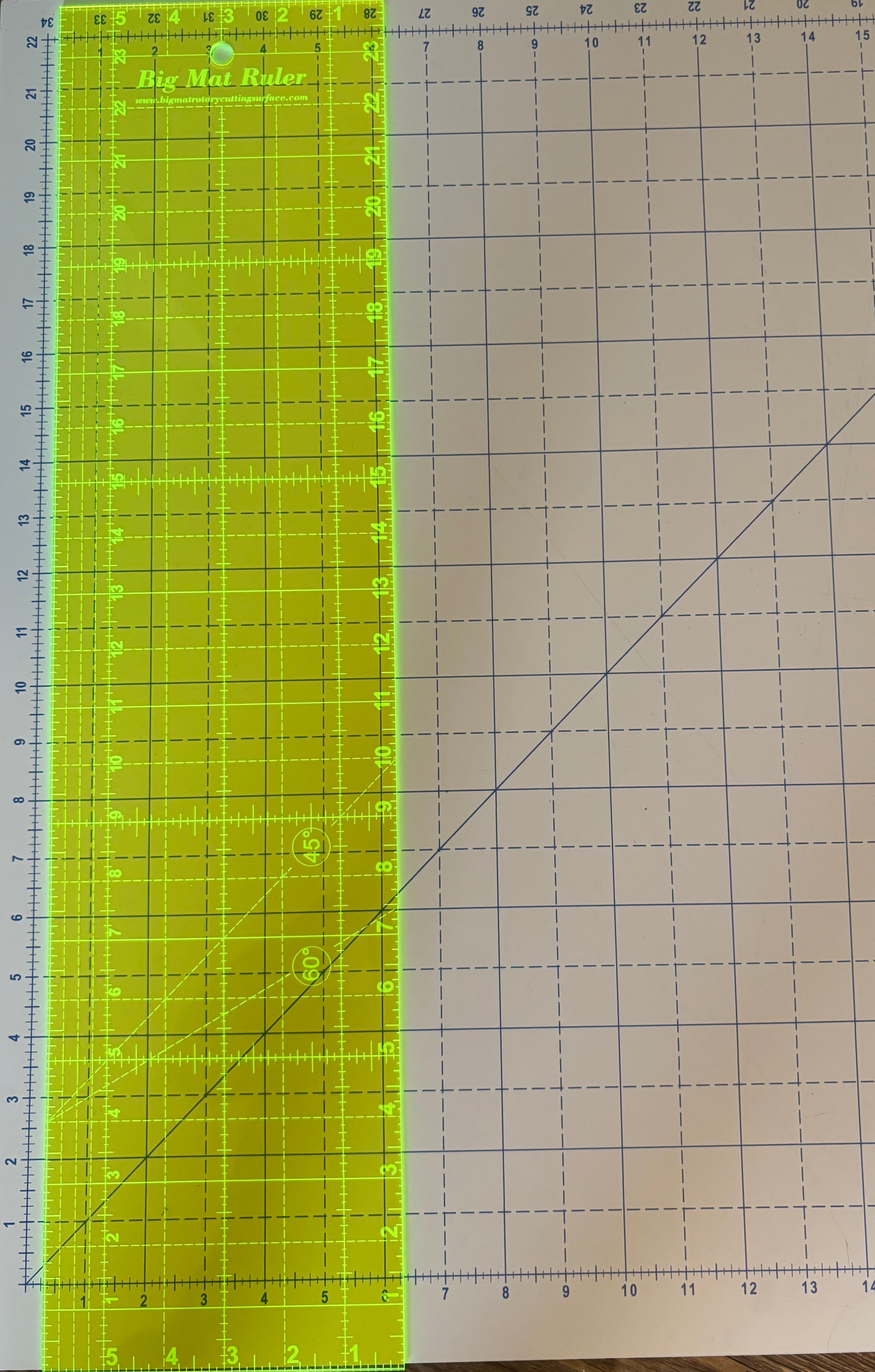 The Big Mat Ruler 24